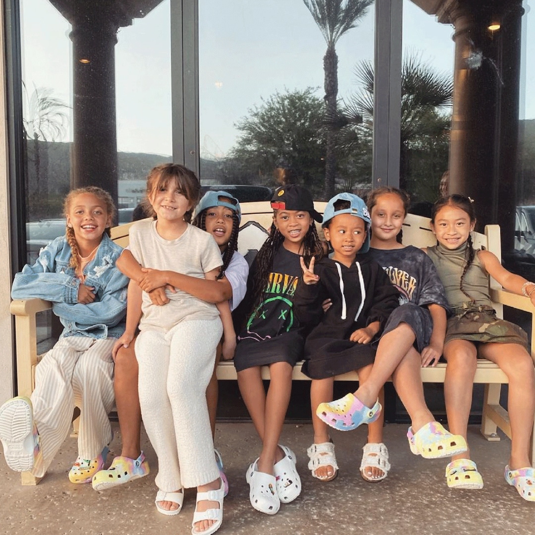 North West, Penelope Disick and Their BFFs Twin in Matching Swimsuits